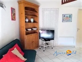 Magnifique appartement studio mezzanine à Narbonne-Plage proche plages et commerces 