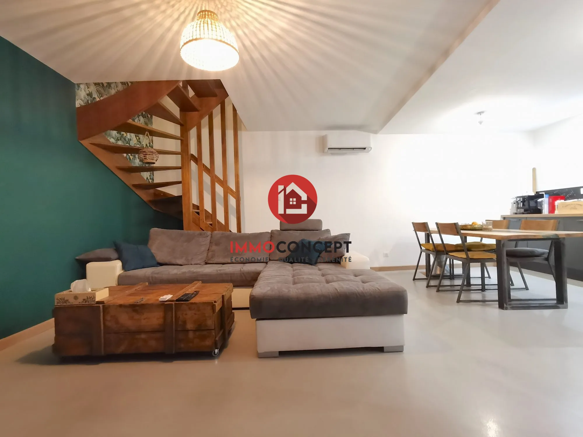 Maison de village 2 chambres à Orsan - Exposée plein sud, sans travaux