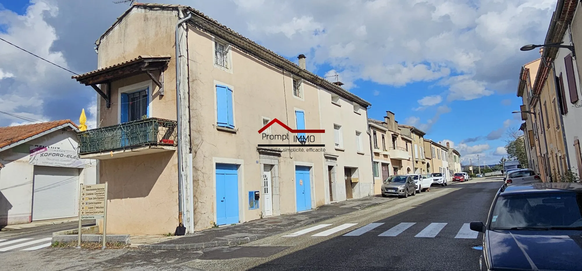 Maison à vendre à Villeneuve-de-Berg avec garage, cave et 4 chambres