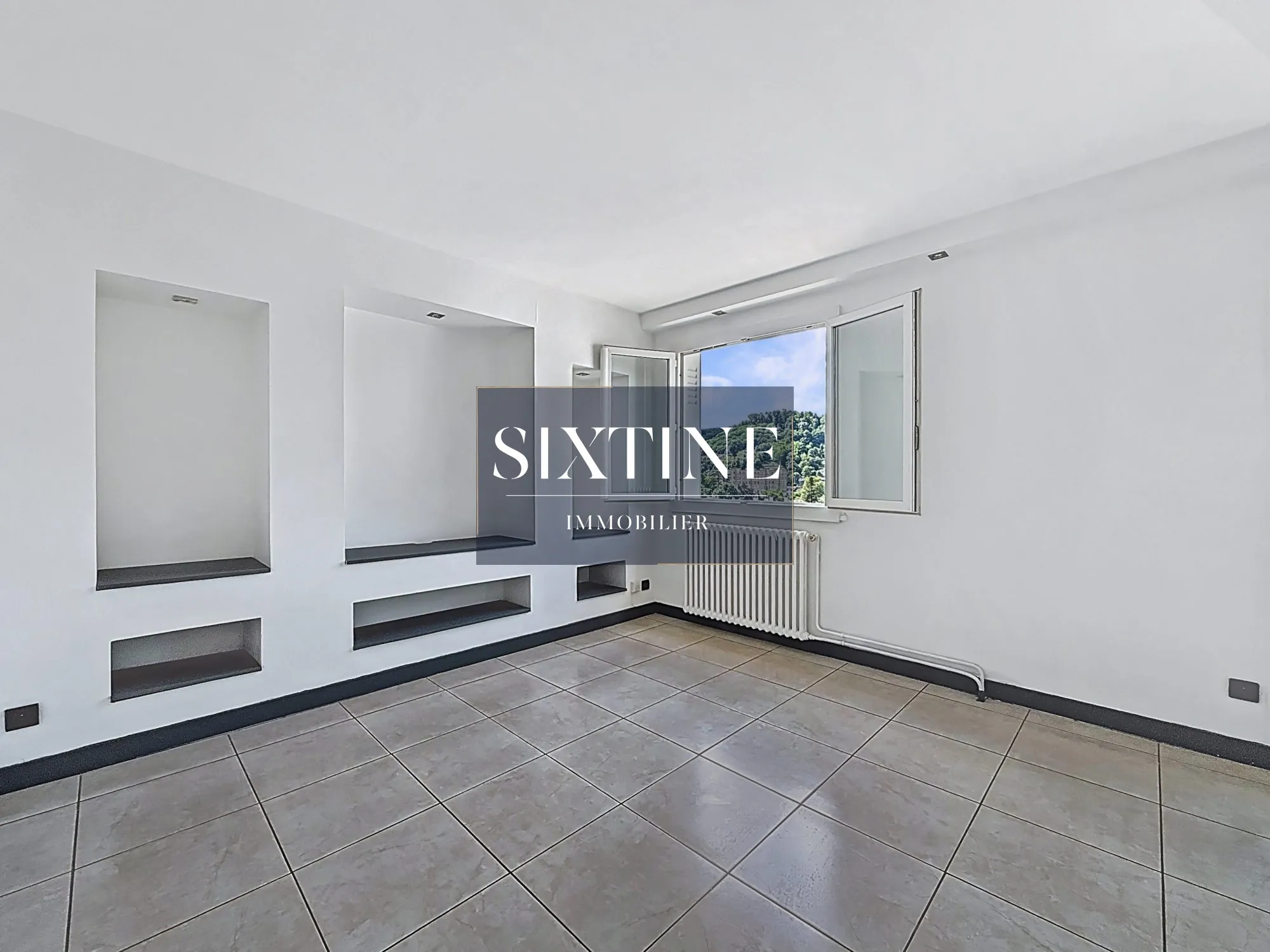 Appartement T3 rénové de 59,85 m² avec balcon à Bourgoin-Jallieu 