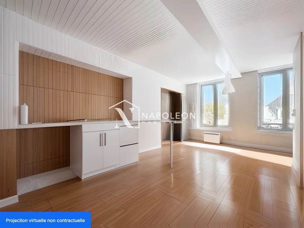 Appartement T2 de 33 m² à Lille près du Parc Jean-Baptiste Lebas