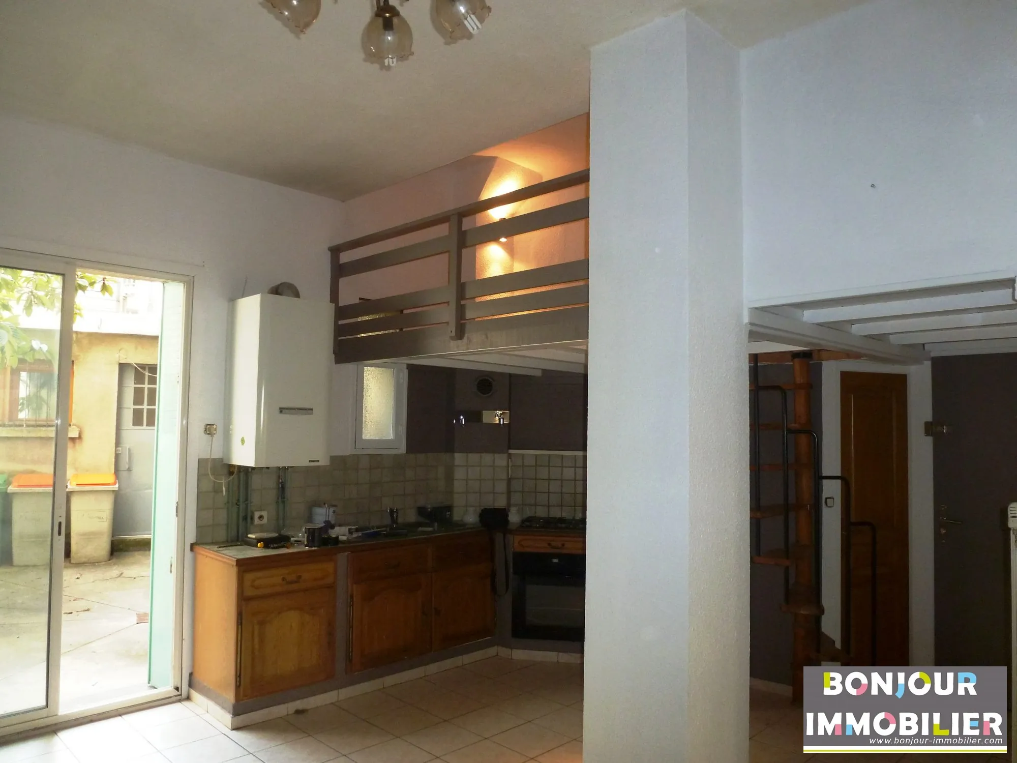 Appartement 2 pièces en rez-de-chaussée à Grenoble - Quartier Aigle