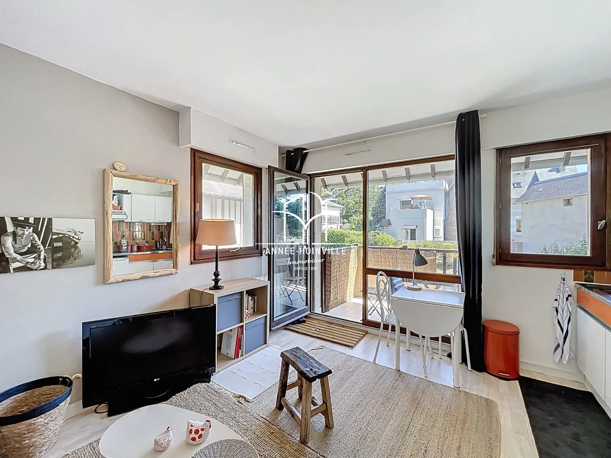 Studio à Benerville-sur-mer avec parking sécurisé, proche plage