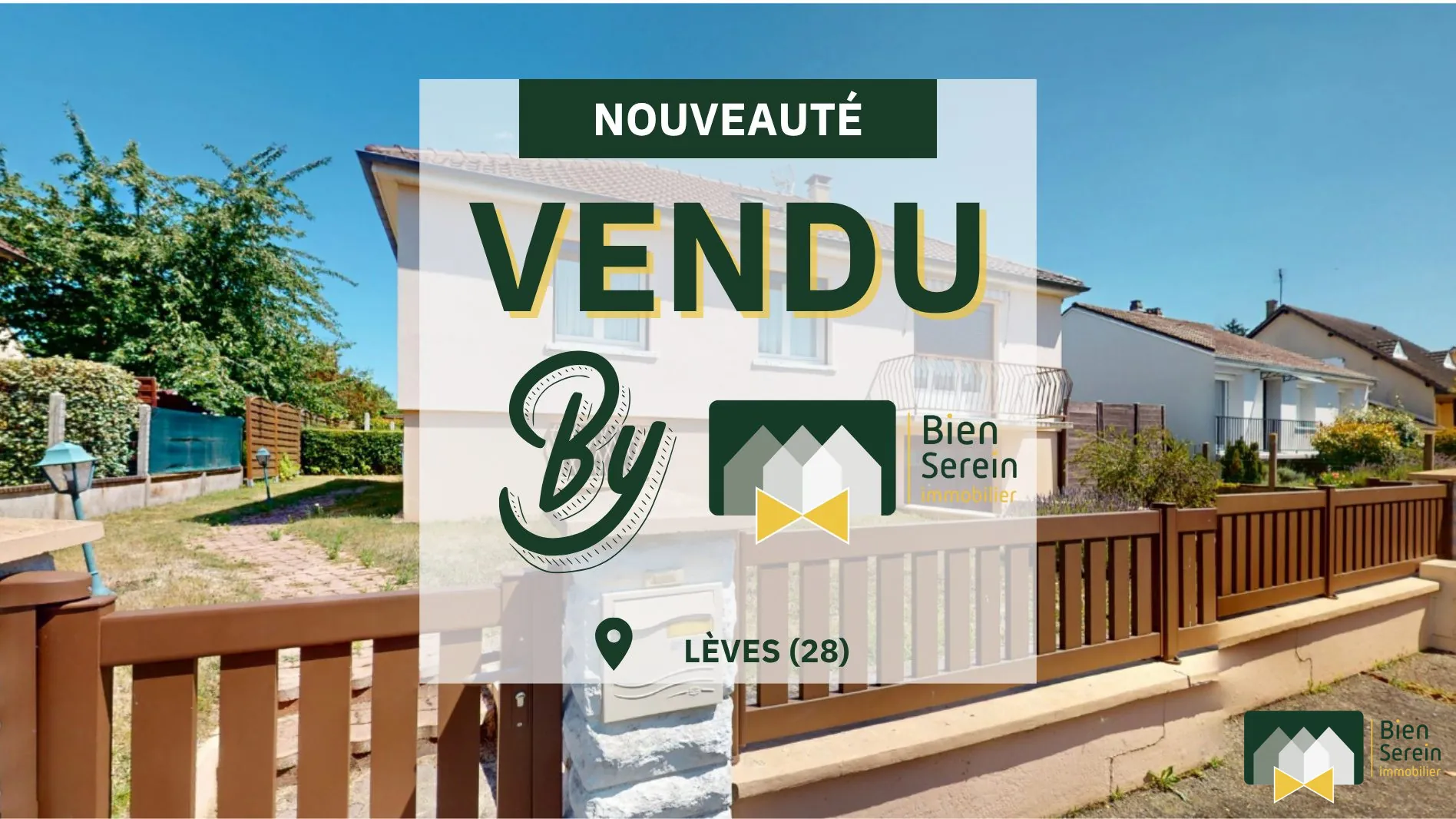 Charmante maison à Lèves avec jardin, terrasse et 2 chambres – Idéal premier achat