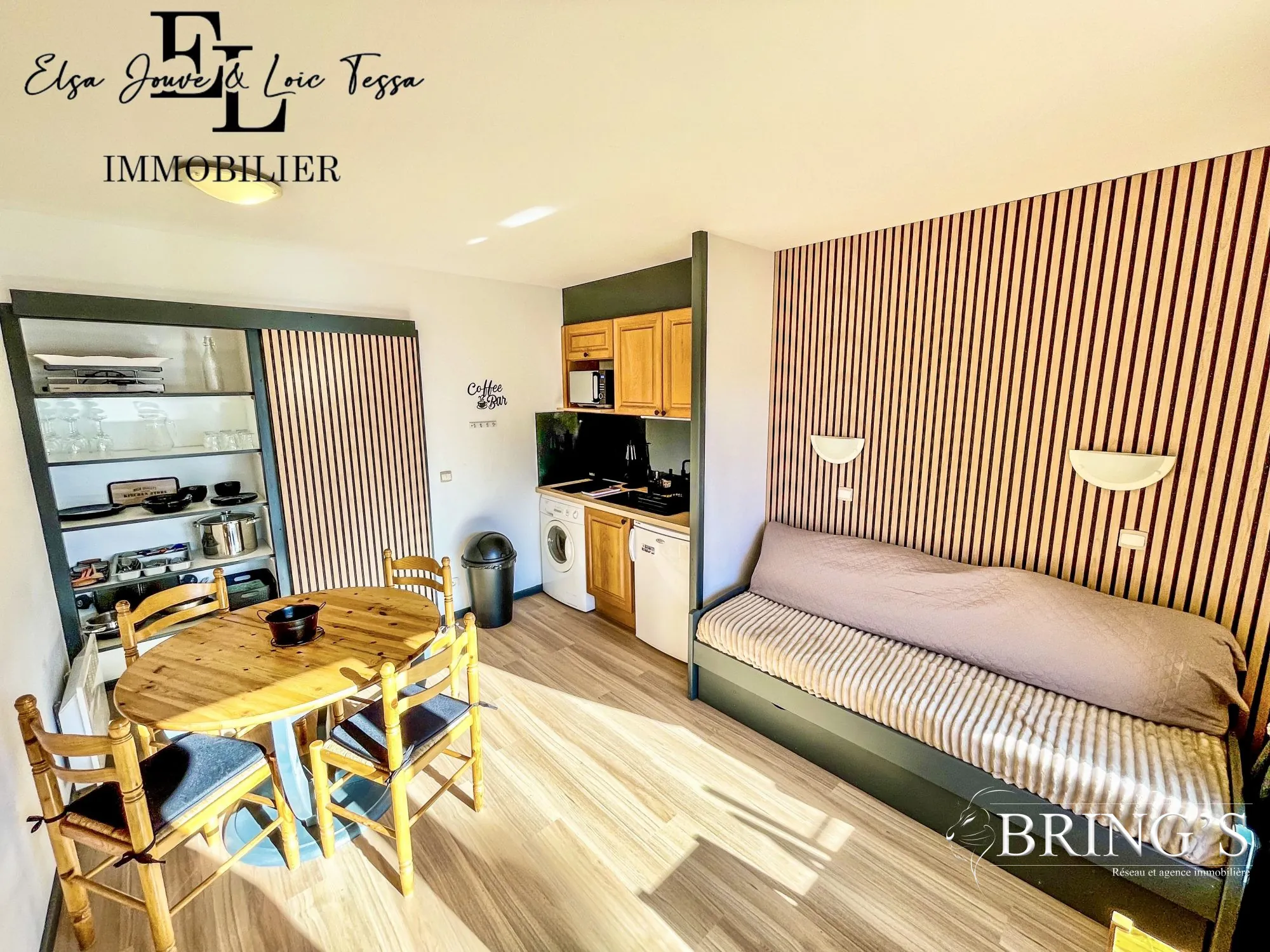 Appartement 2 pièces rénové à La Joue du Loup - Station avec balcon exposé sud