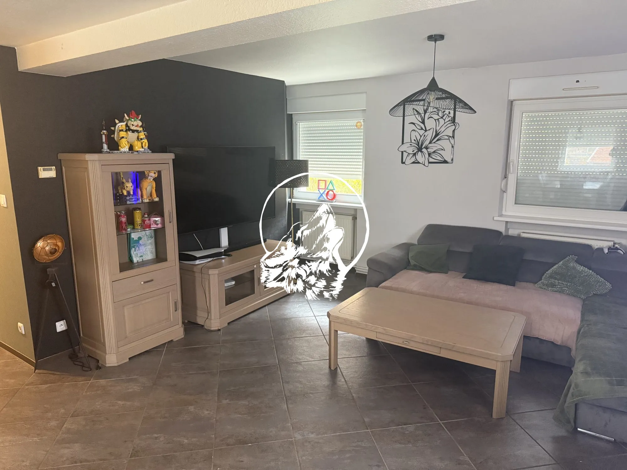 Appartement T3 rénové de 83 m² à Béning-lès-Saint-Avold avec parking et cave