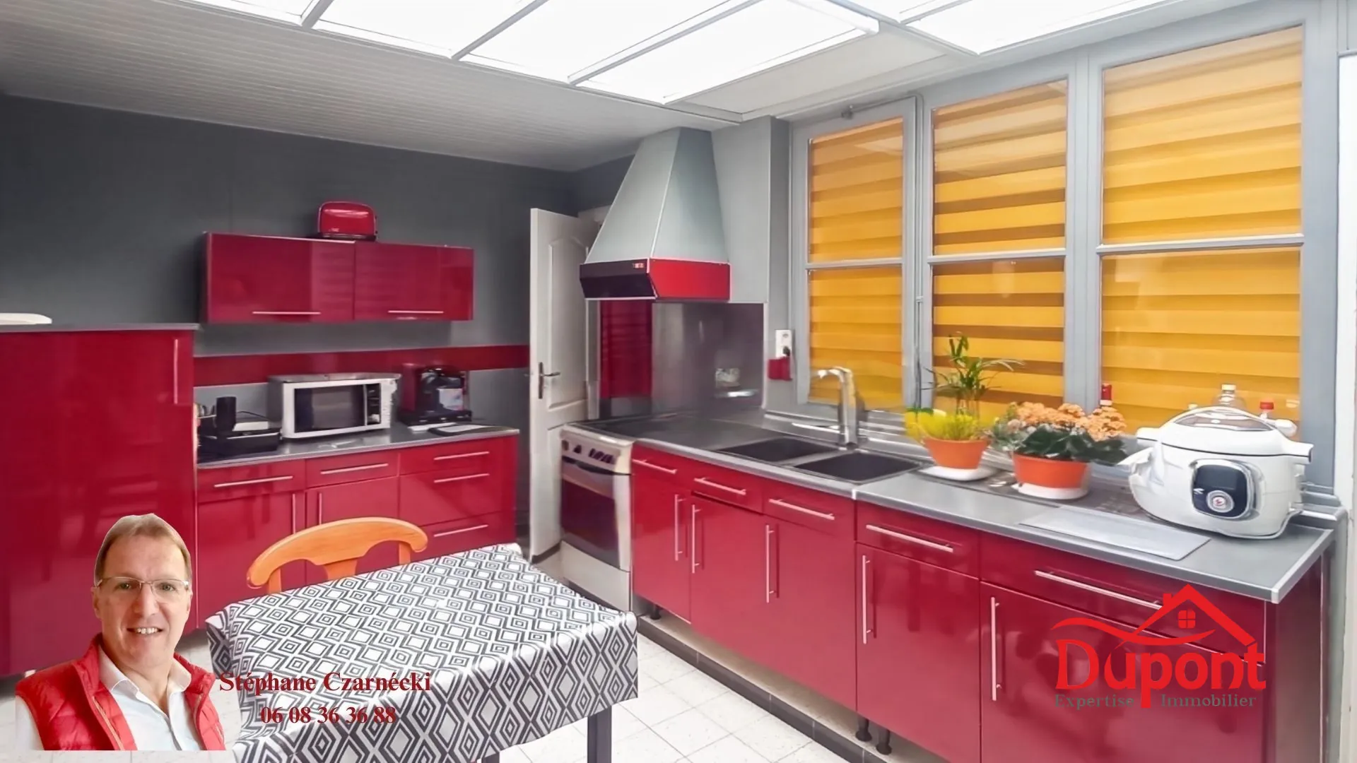 Maison mitoyenne avec jardin et garage à Anzin - 107 m² 