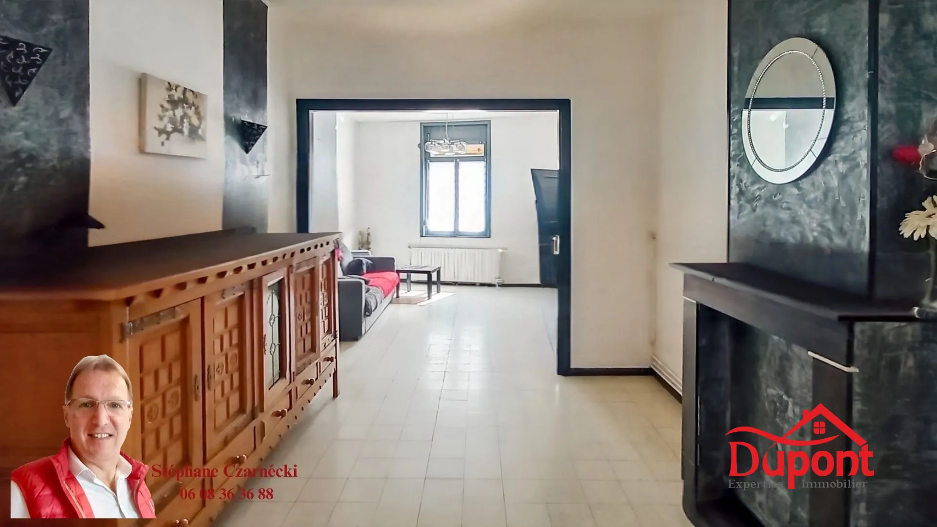 Maison mitoyenne avec jardin et garage à Anzin - 107 m² 