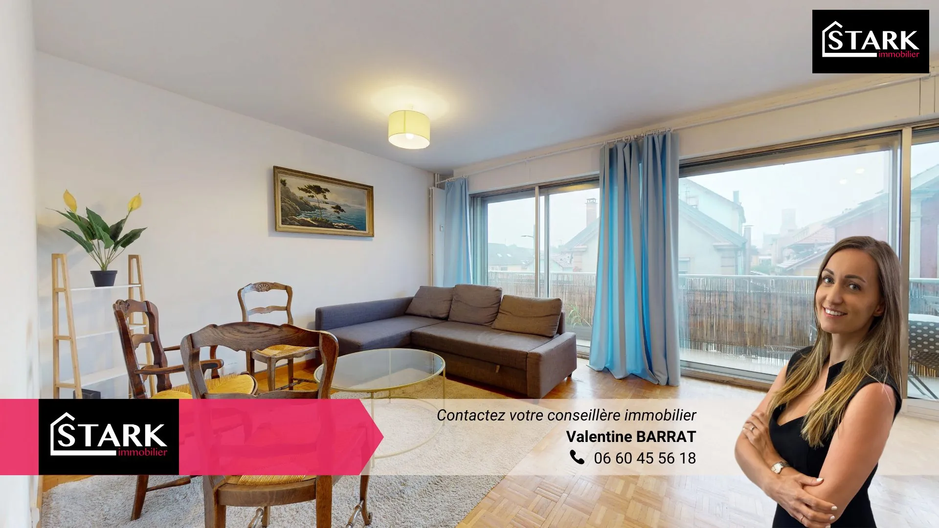 Appartement T4 avec terrasse, ascenseur et parking à vendre à Belfort