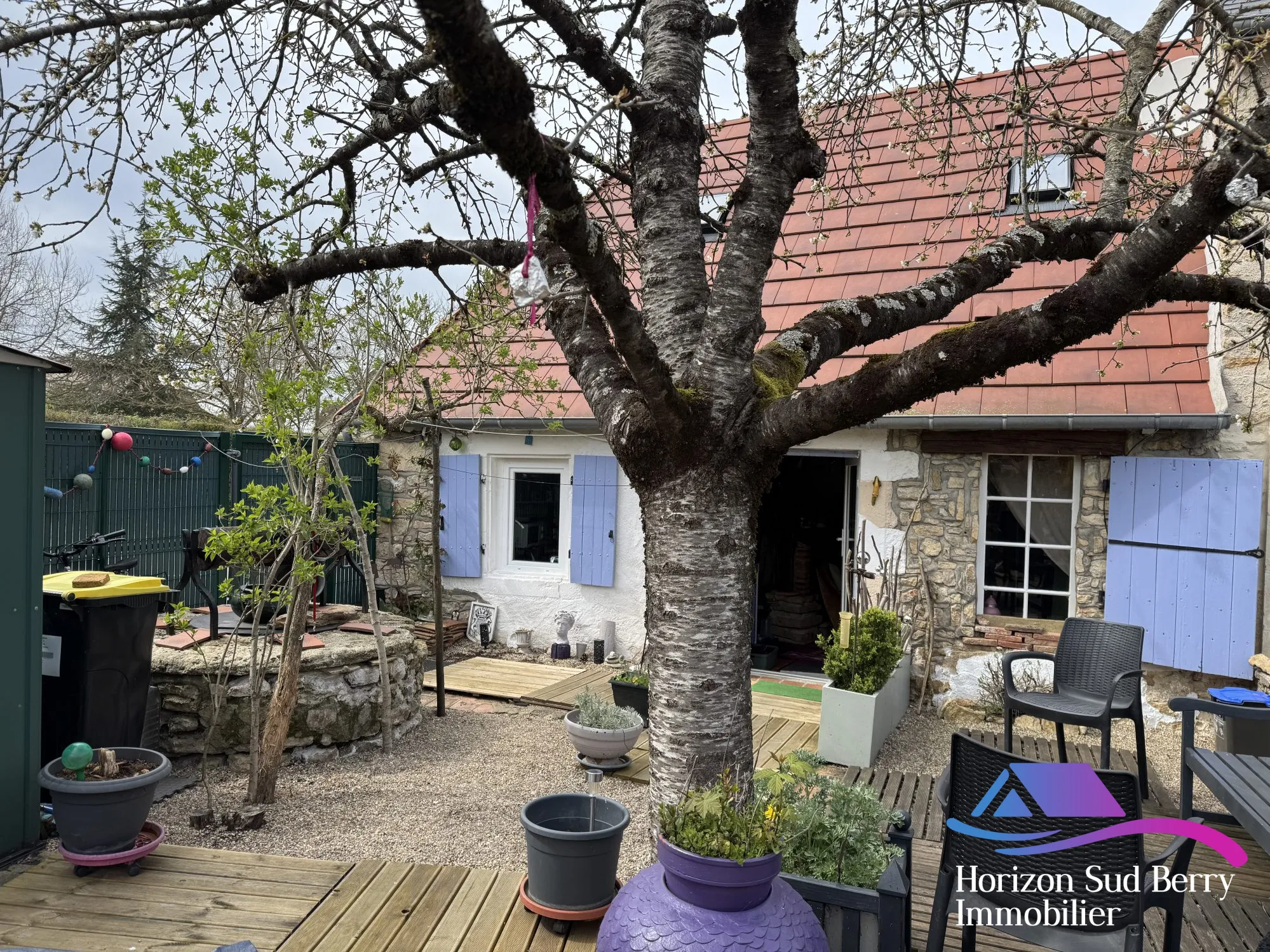 Façade avant Maison de campagne à vendre à Beddes, idéale résidence secondaire