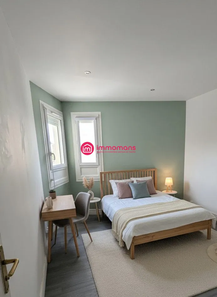 Appartements 3 pièces avec balcon à Le Mans, proximité commerces et transports 