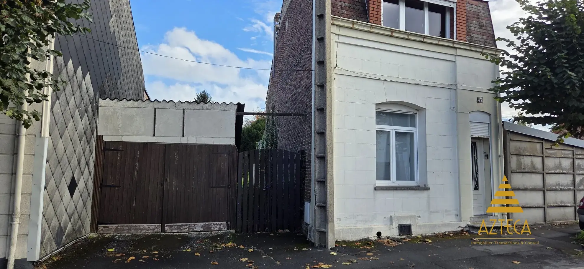 Maison à vendre à Caudry – 86 m² avec jardin, garage et dépendance 