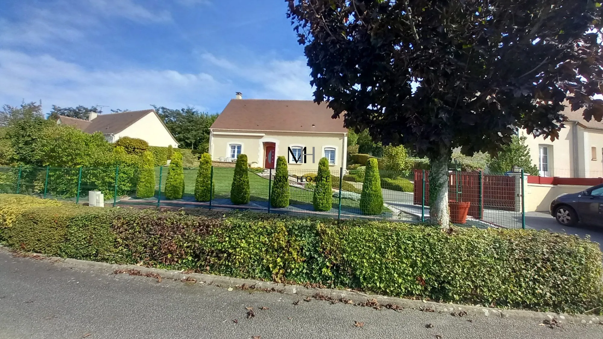 Charmante maison de plain-pied à Mortagne au Perche avec jardin et garage