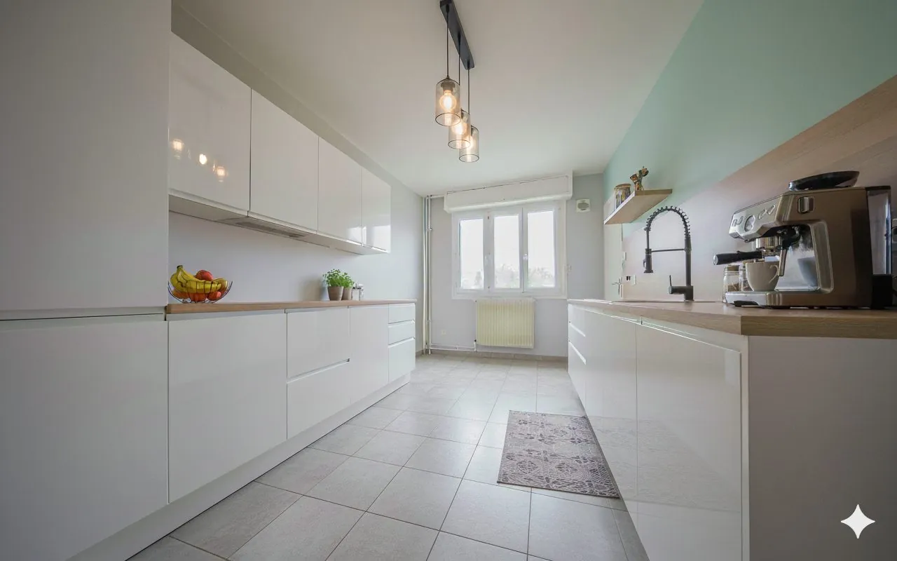 Appartement 3 pièces à Beaumont avec cave et parking, proche commodités 