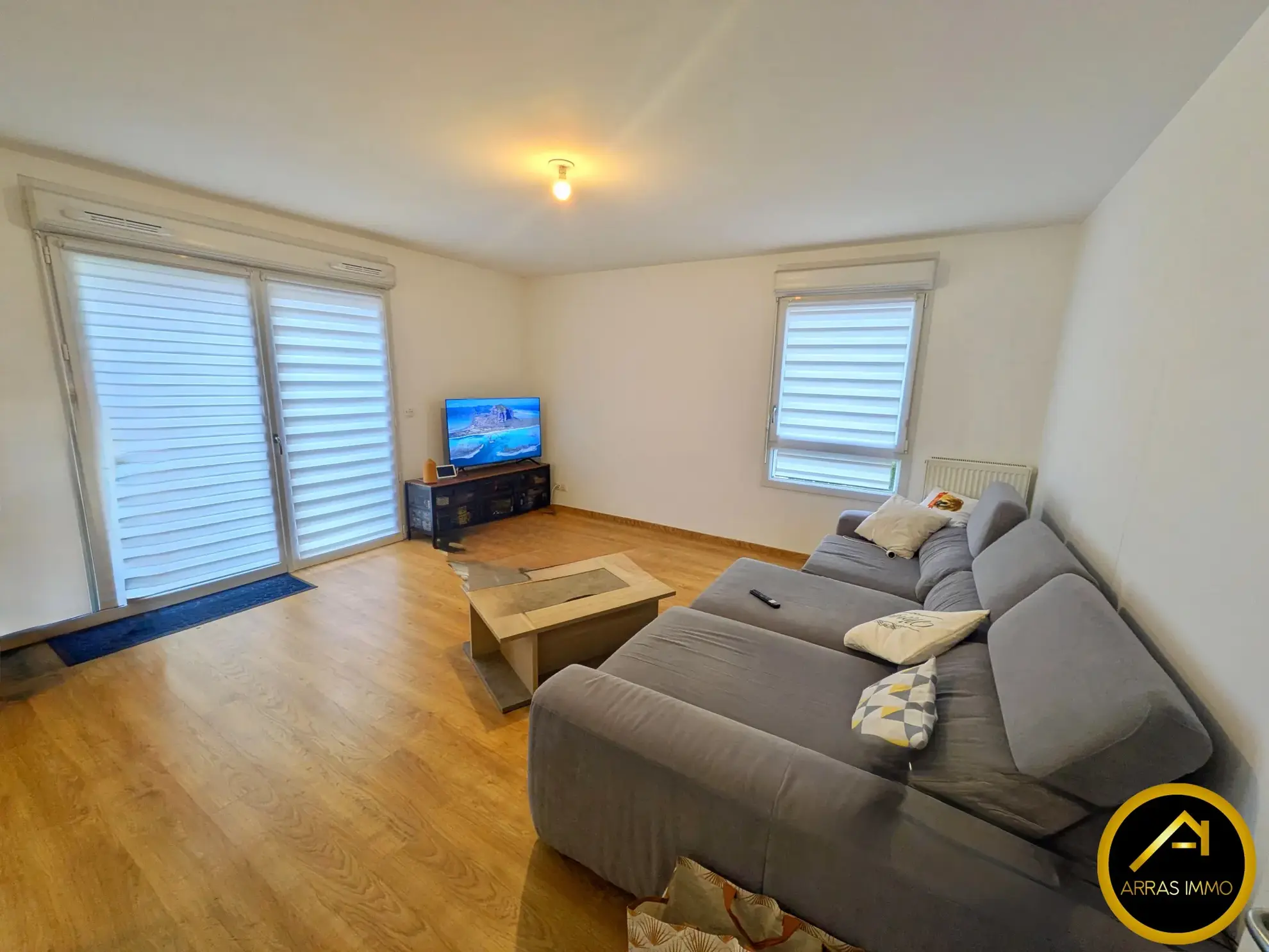 Appartement T3 lumineux avec balcon et parking à Arras, résidence sécurisée