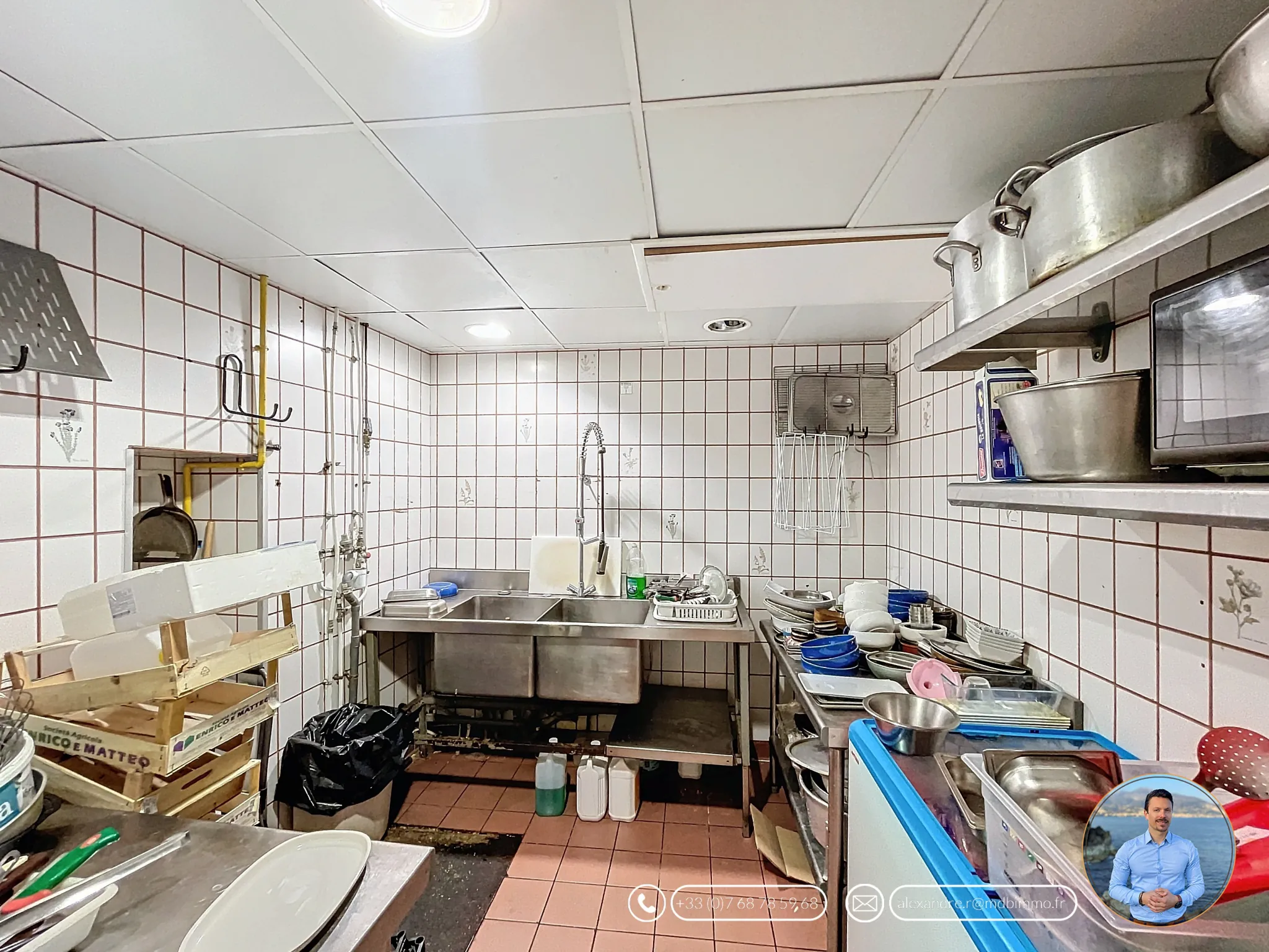 Fonds de commerce restaurant et traiteur à Menton – Emplacement stratégique et rentable 