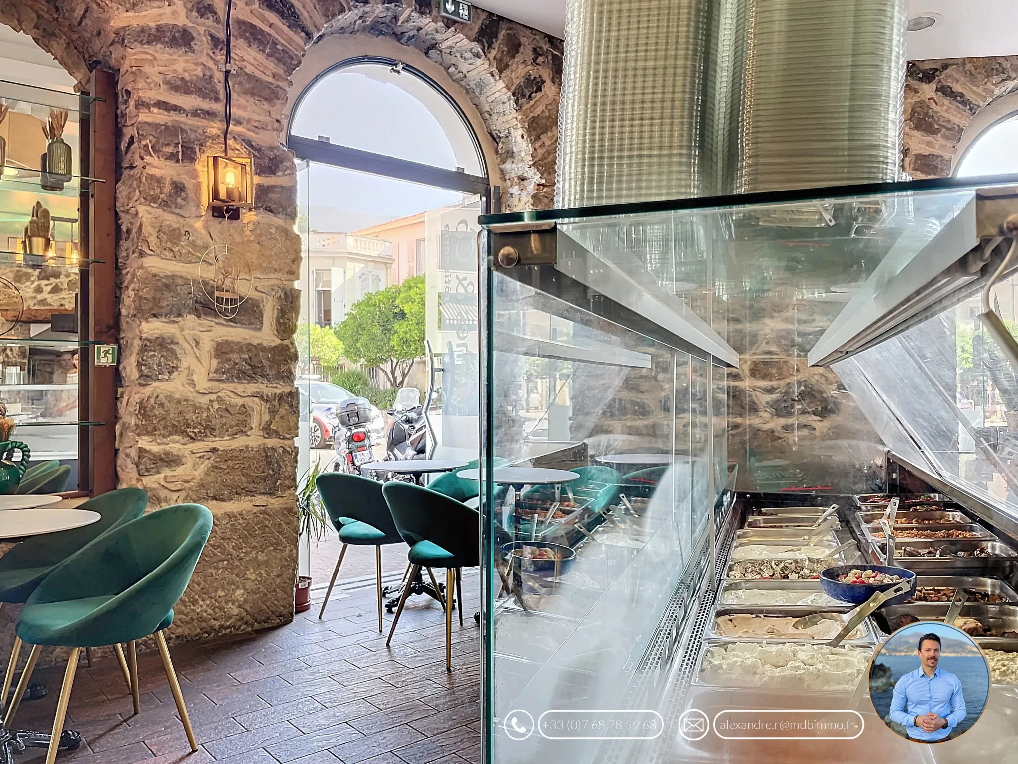Fonds de commerce restaurant et traiteur à Menton – Emplacement stratégique et rentable 