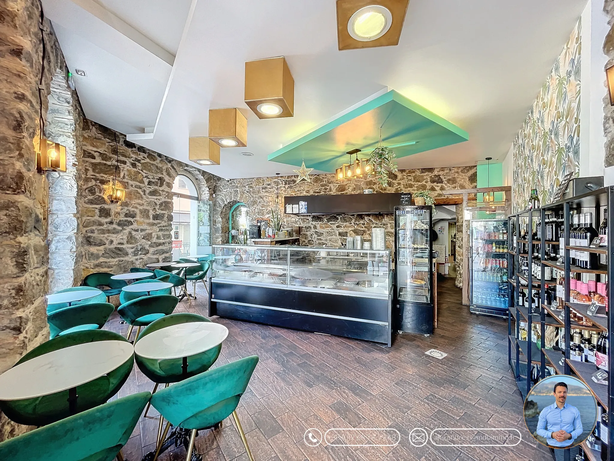 Fonds de commerce restaurant et traiteur à Menton – Emplacement stratégique et rentable 