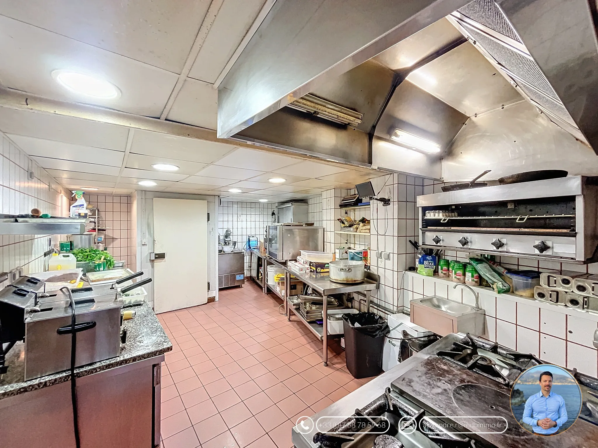 Fonds de commerce restaurant et traiteur à Menton – Emplacement stratégique et rentable 