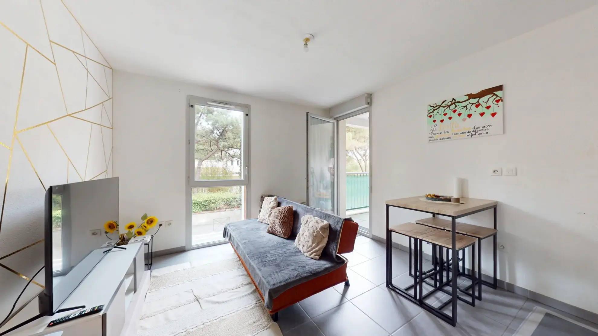 Vente d'un appartement T2 à Toulouse Lalande avec parking et balcon 