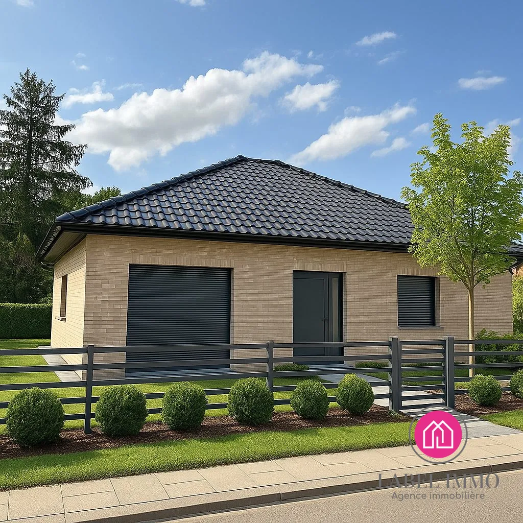 Photo après transformation Maison individuelle rénovée de 80 m² avec jardin à Escautpont