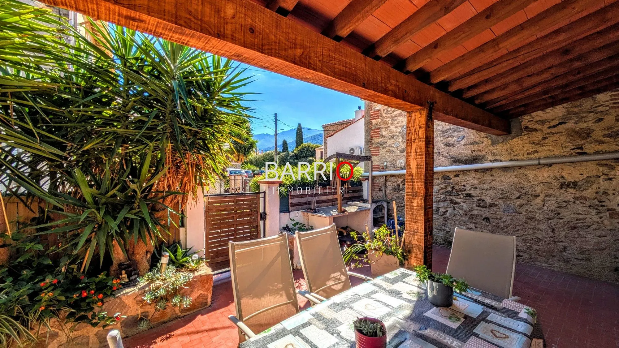 Maison de village avec deux niveaux, terrasse et potentiel à Villelongue-dels-Monts