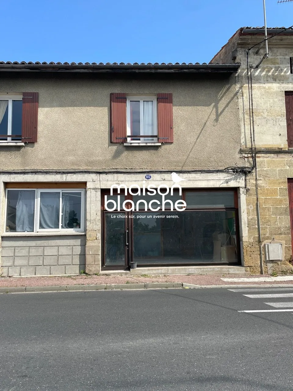 Appartement à rénover de 62 m² à Castillon-la-Bataille, proche gare et centre-ville