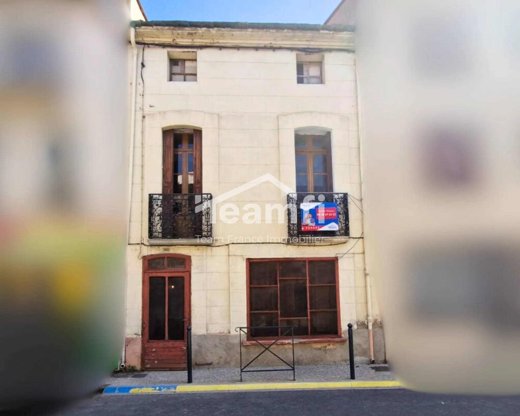 Belle maison de village à rénover avec authenticité à Corneilla-la-Rivière