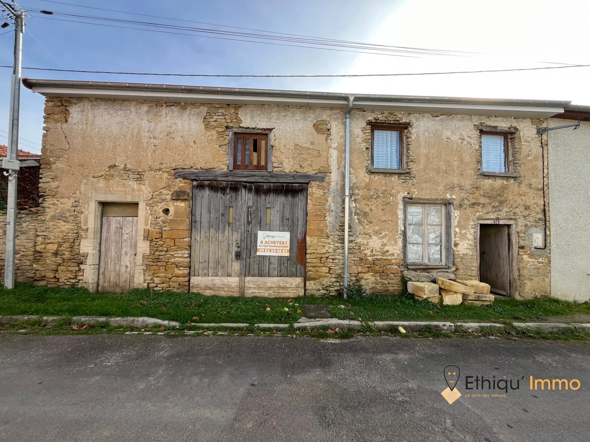 Maison individuelle à rénover avec terrain à Sommevoire - Opportunité à saisir