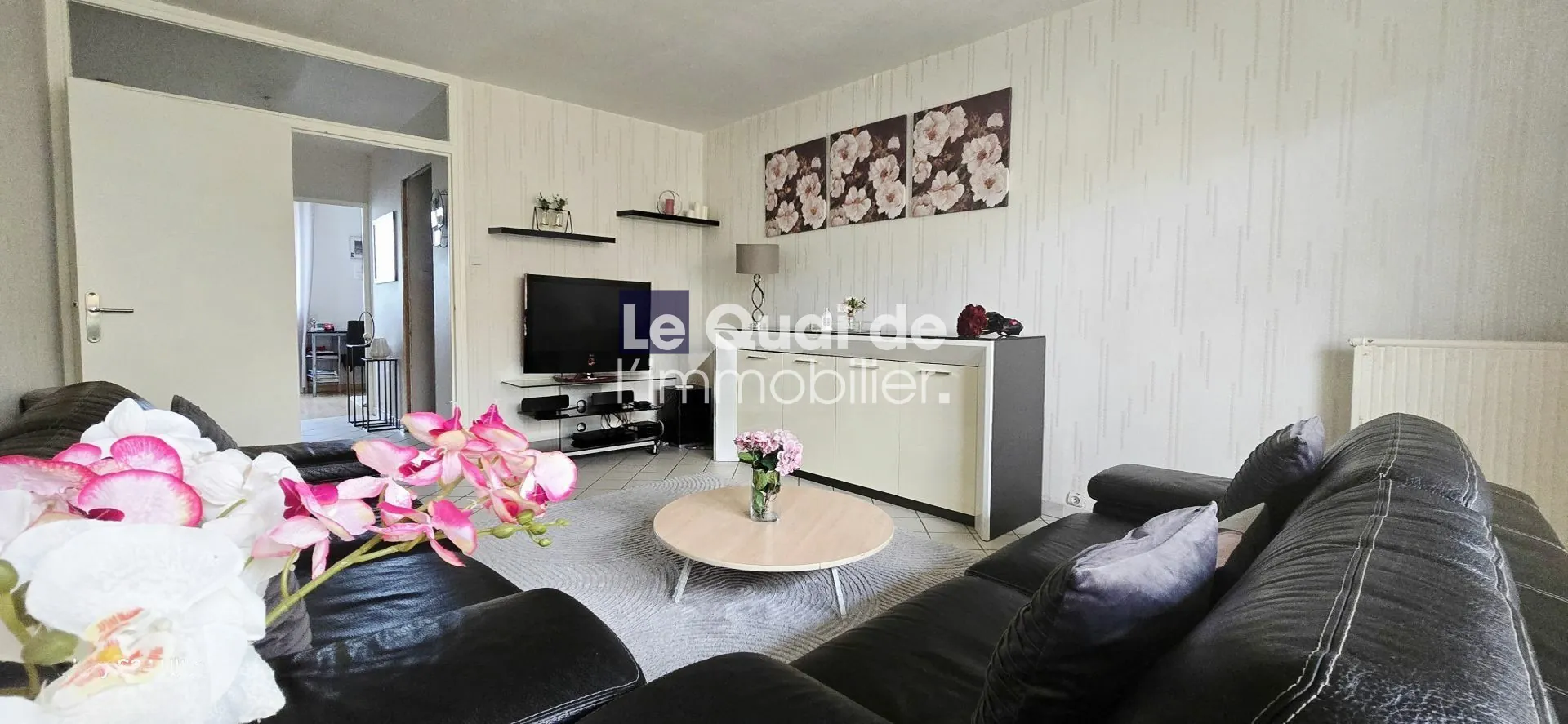 À vendre appartement T4 lumineux avec balcon et vue dégagée à Grenoble