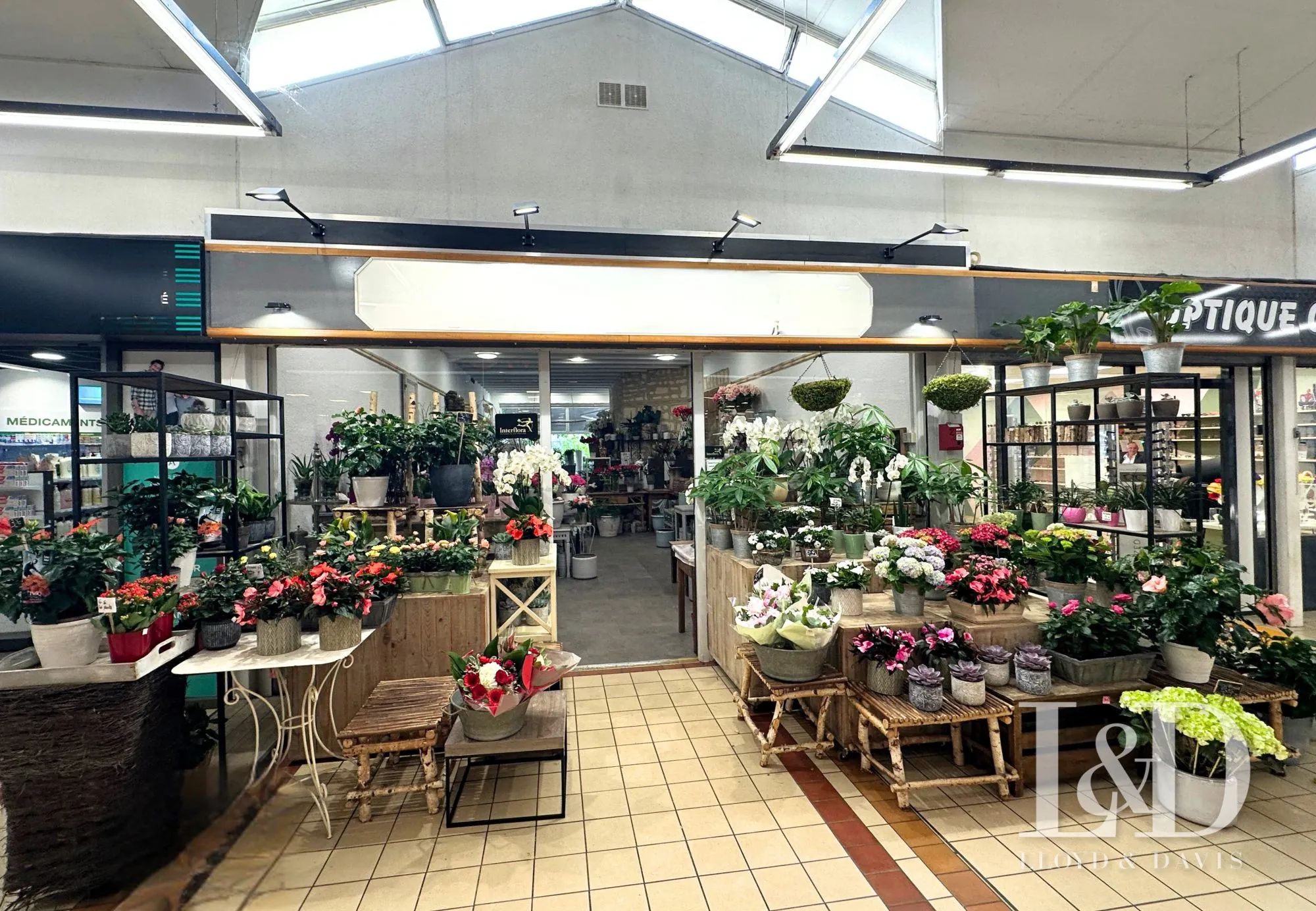 Fonds de commerce fleuriste à Vienne (38) dans une galerie marchande