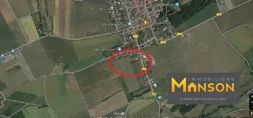 Terrain viabilisé de 812 m² à Lenoncourt, idéal pour construction près de Nancy