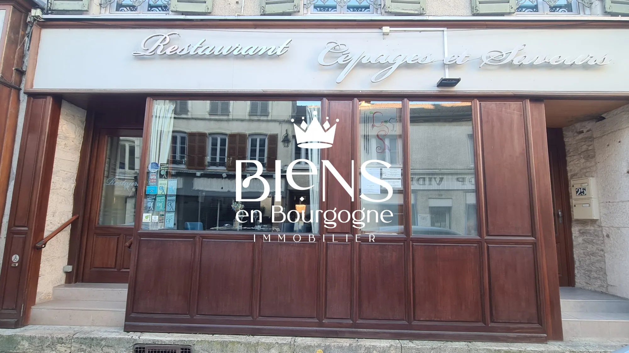 Fonds de commerce de restauration à vendre à Chagny - Excelente emplacement