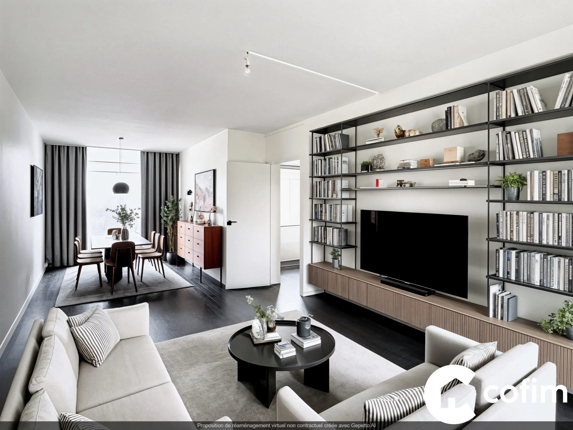 Appartement 68 m² à vendre au centre de Mourenx avec cave