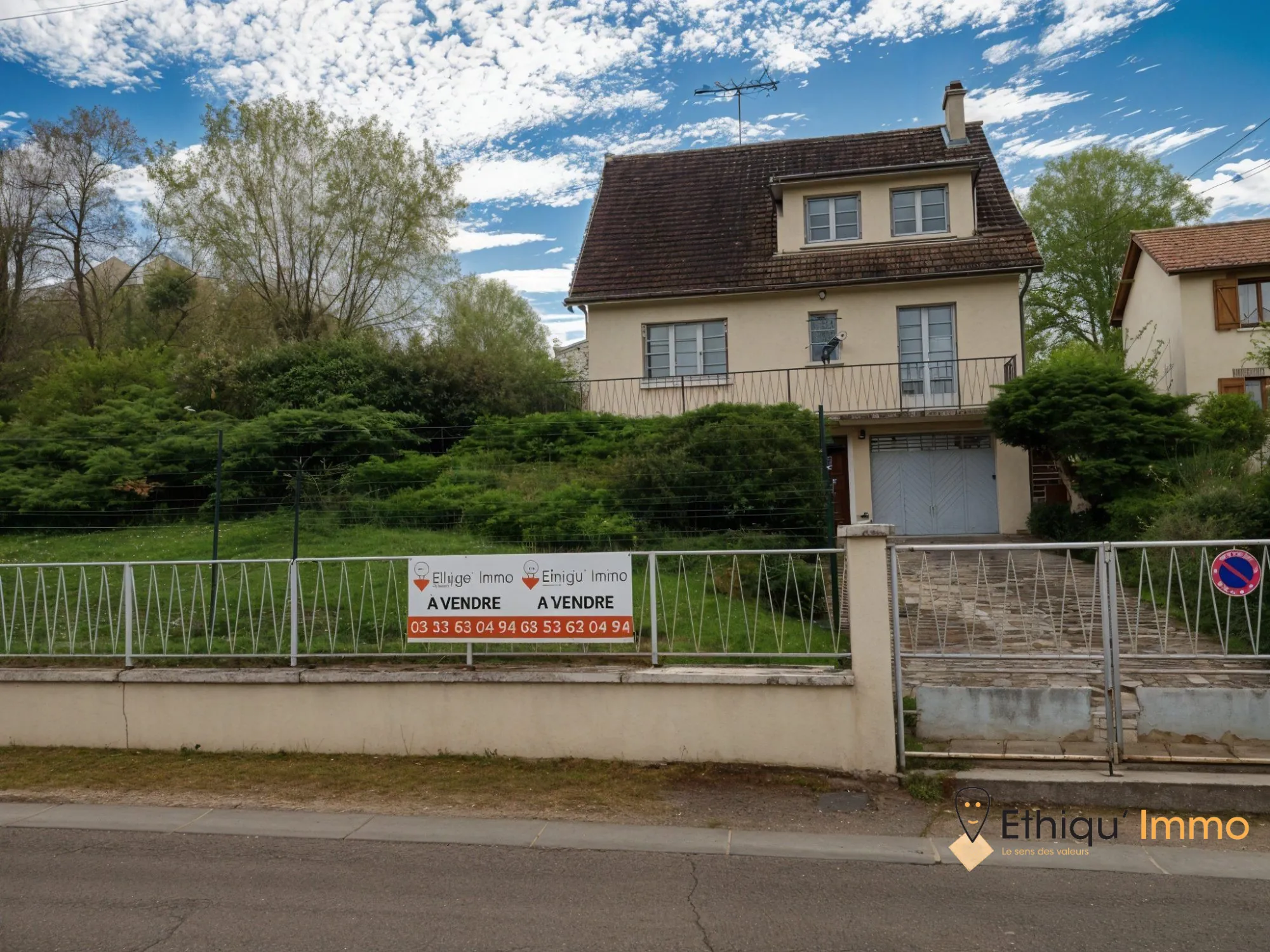 Maison individuelle 110 m² avec jardin clos à Bar-sur-Aube