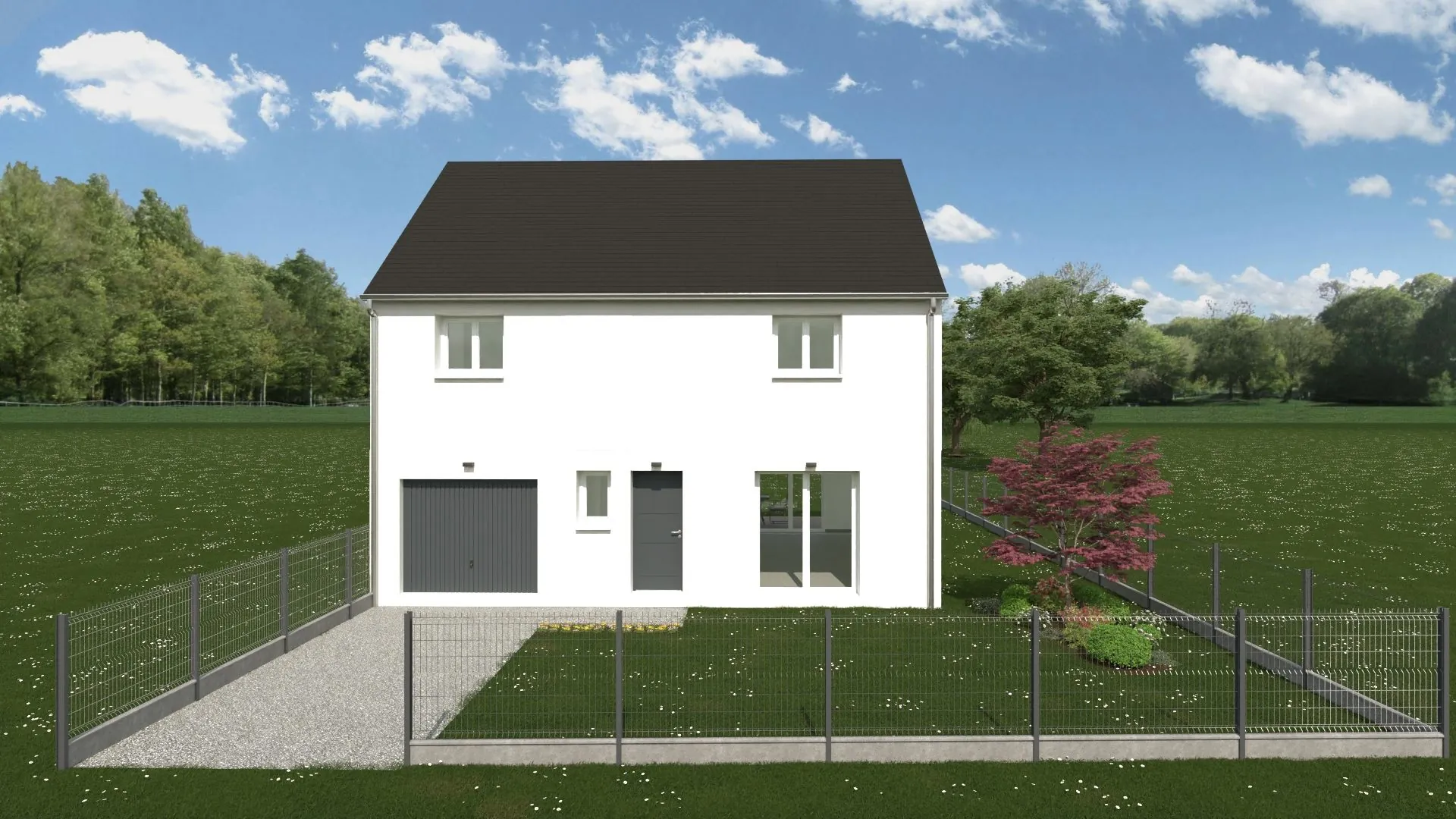 Terrain constructible plat de 830 m² à Montlouis-sur-Loire - Hors lotissement