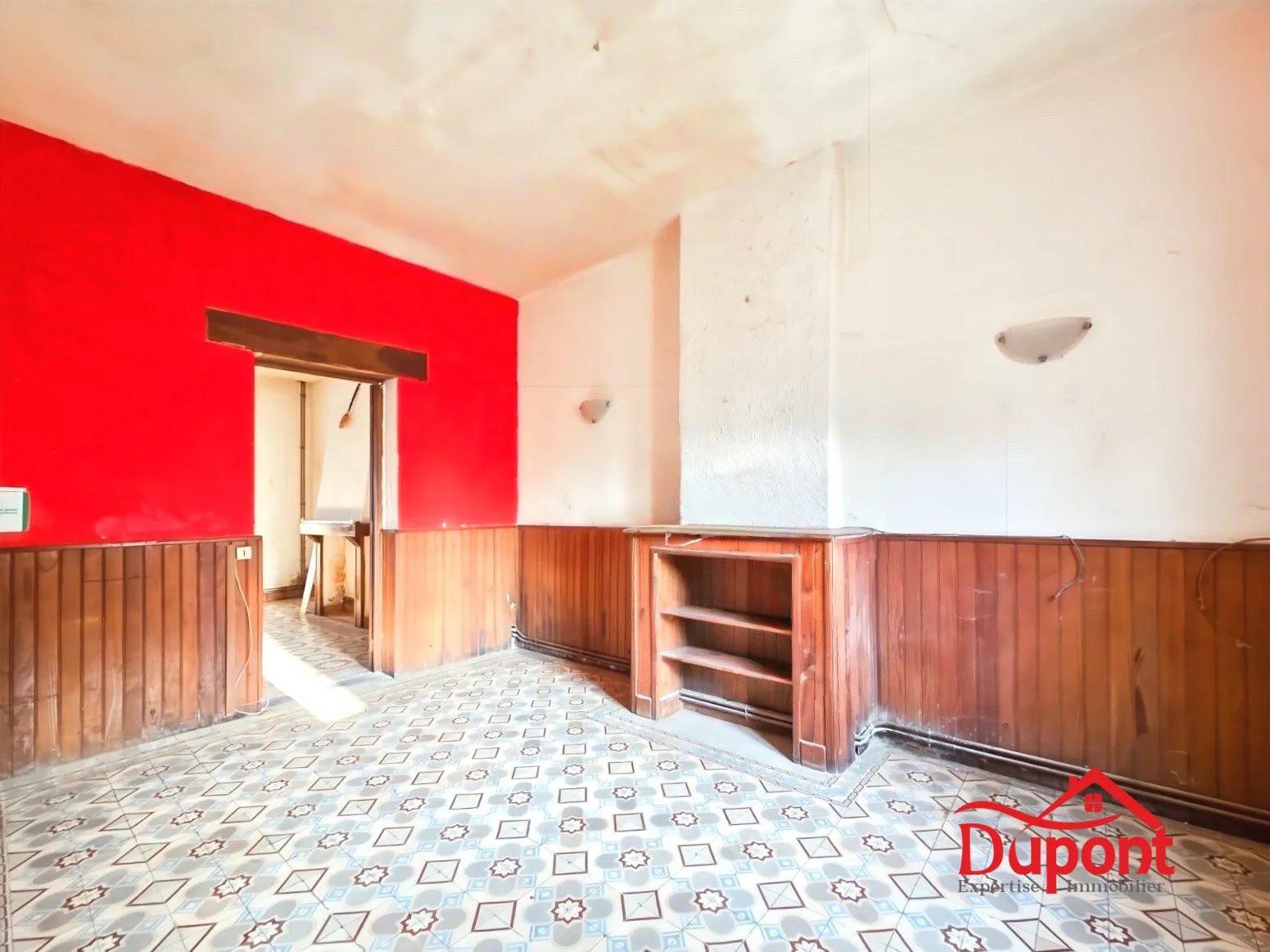 Maison mitoyenne à rénover avec jardin à Maretz - 117 m² 