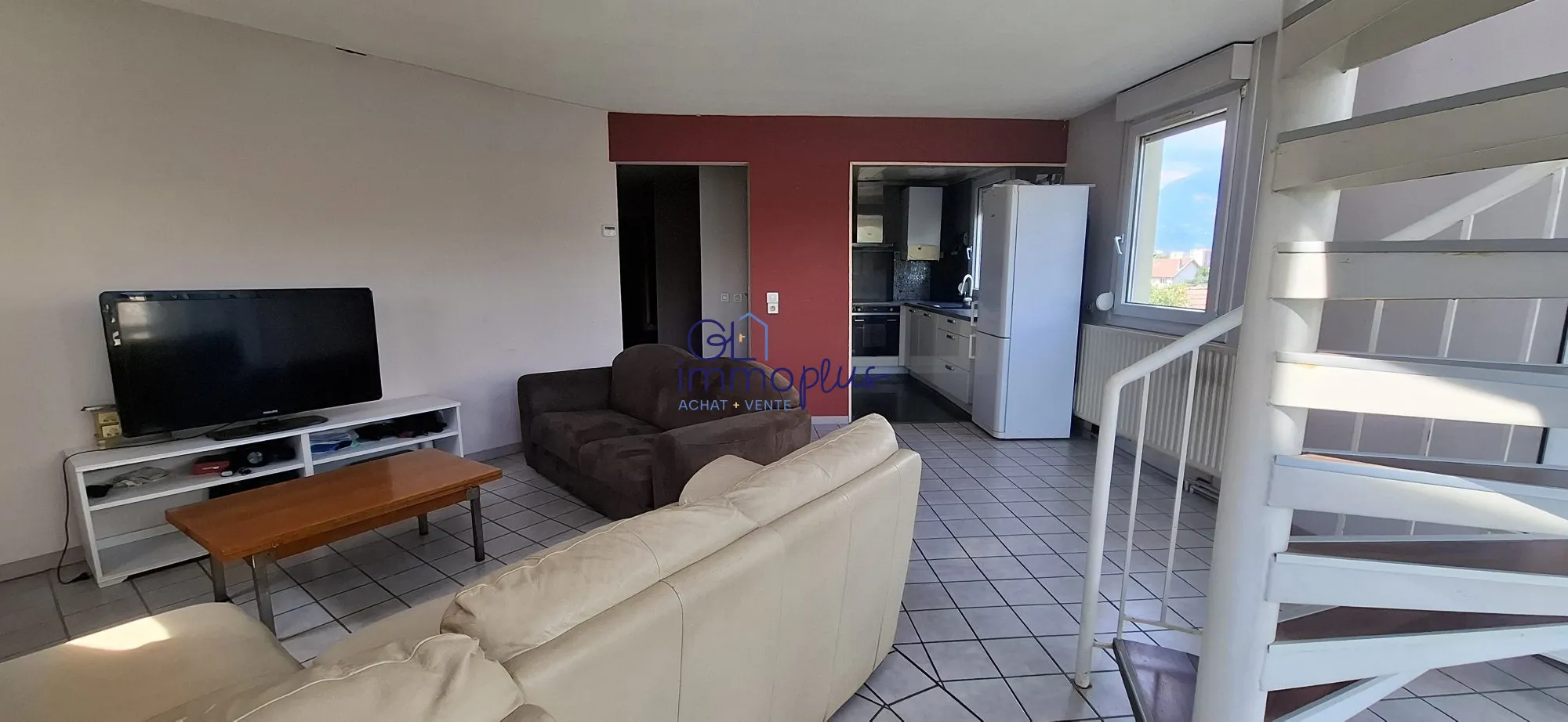 Spacieux appartement T5 duplex avec terrasse à Grenoble 38100 