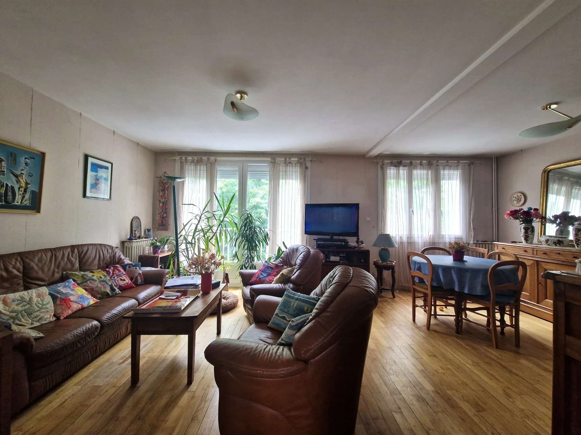 séjour Appartement T4 à vendre à Nantes Casterneau avec parking et cave