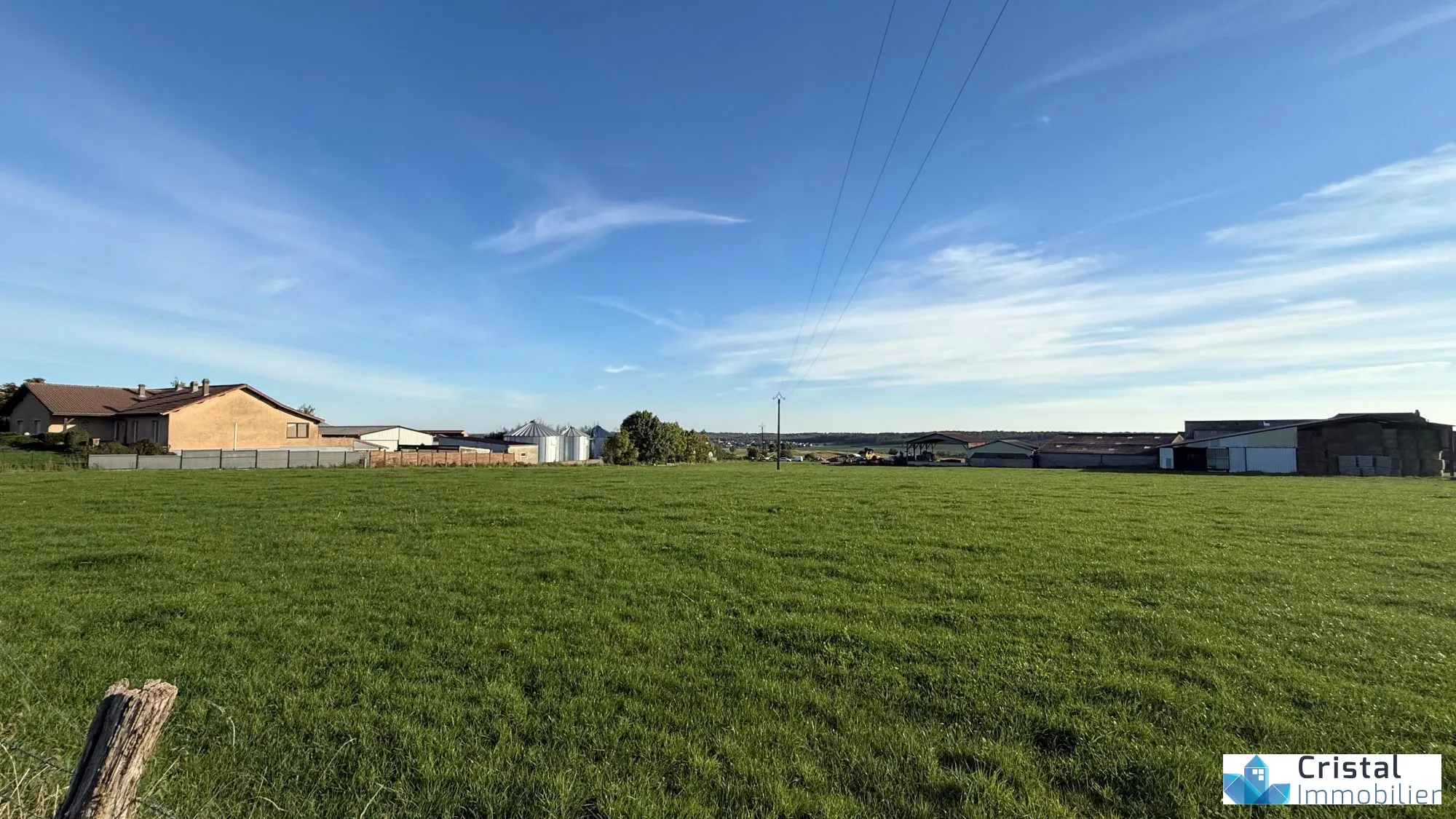 Terrain à bâtir de 1312 m² à Kirschnaumen, exposé plein sud