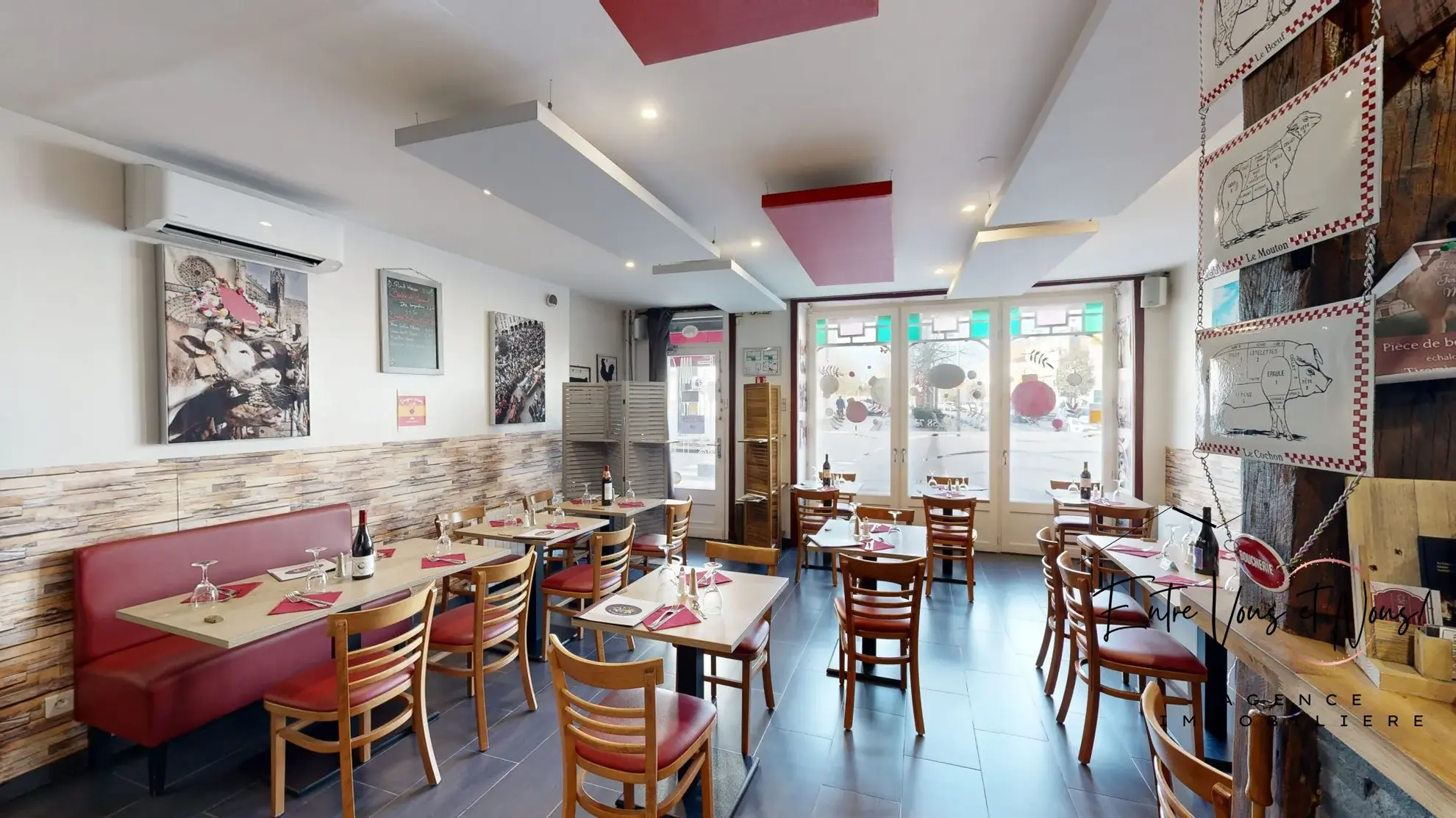 Fonds de commerce restaurant grillades au feu de bois à Bazas, centre historique