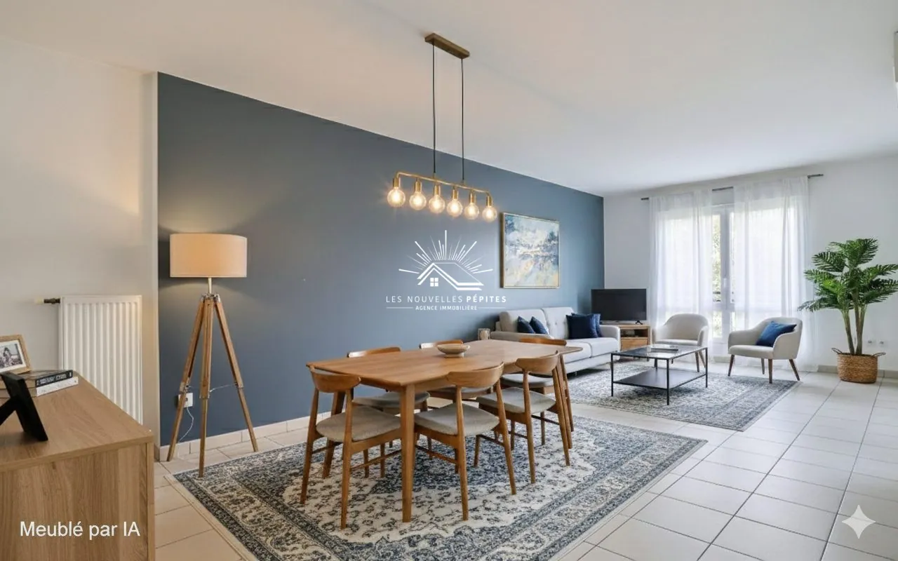 À vendre appartement T2 de 44 m² avec terrasse à Lys-Lez-Lannoy