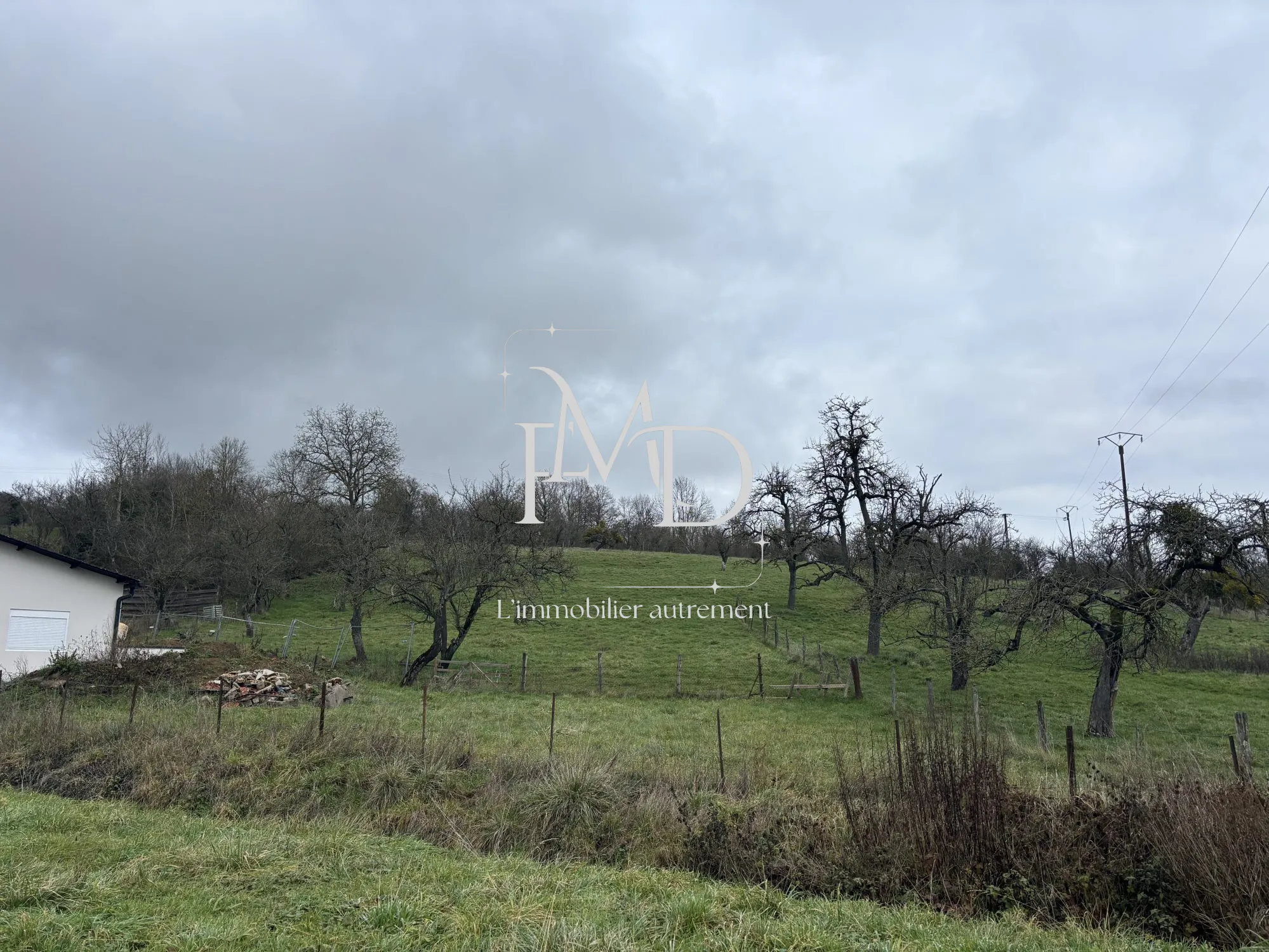 Terrain constructible en campagne avec fibre à Bouxières-aux-Chânes