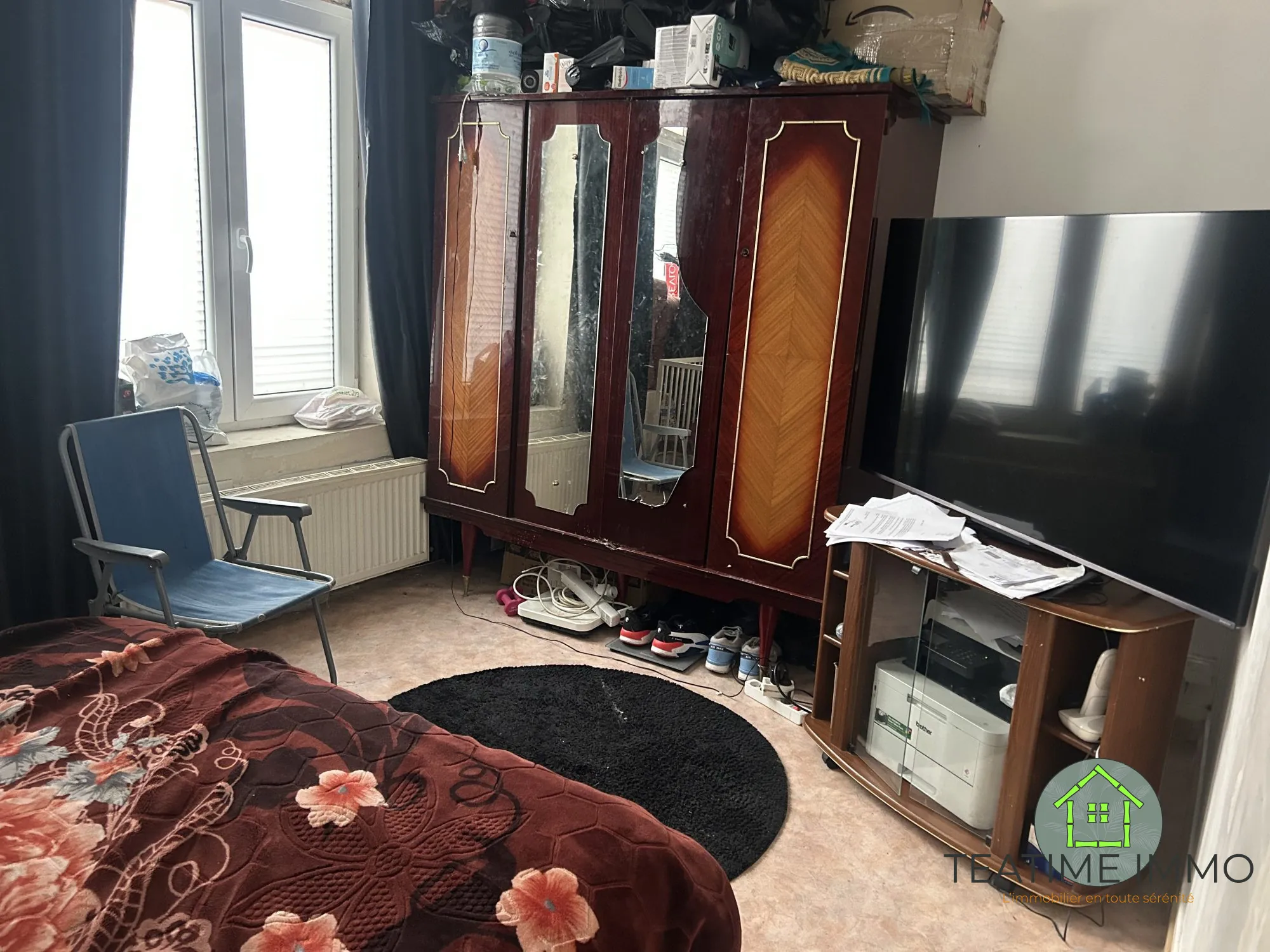 Maison mitoyenne de 103 m² à Roubaix avec terrasse et 4 chambres