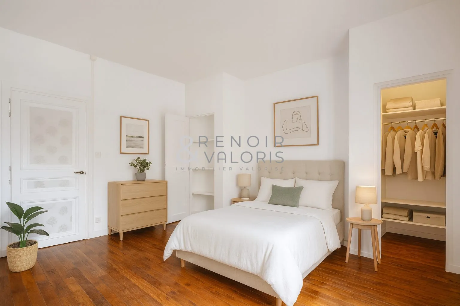 Appartement à rafraîchir avec deux chambres à Nancy près de la Place des Vosges