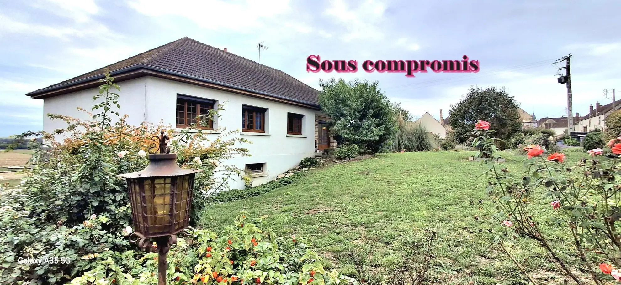 Pavillon de plain-pied avec grand terrain, piscine couverte et sous-sol à Neuilly (89113)