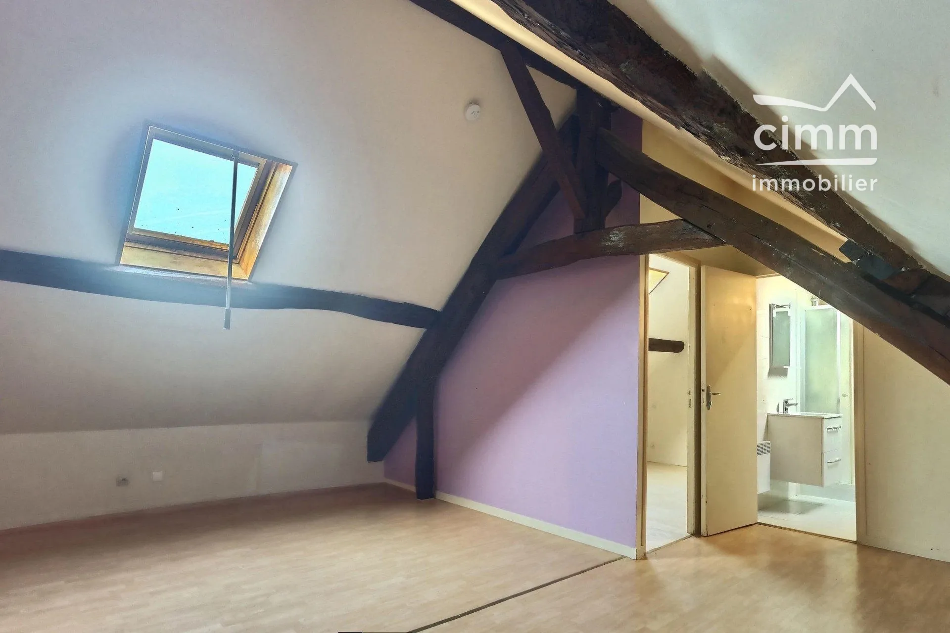 Charmant duplex de 54 m² avec vue sur cour à Jouy-sur-Morin 