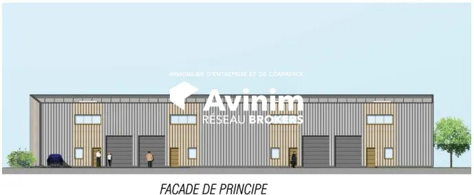 Locaux d'activité modulables à vendre à Billom, idéal artisan ou stockage - VEFA 