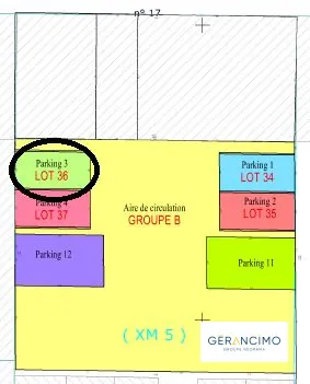 Place de parking aérien à Abbeville - Sécurité et praticité