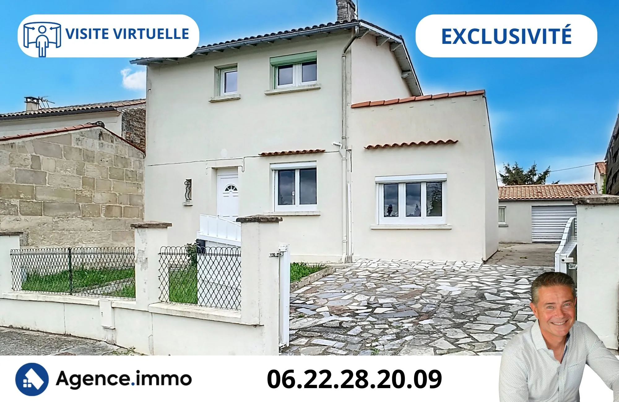 Maison de 75 m² à Pons avec terrasse, jardin et dépendance